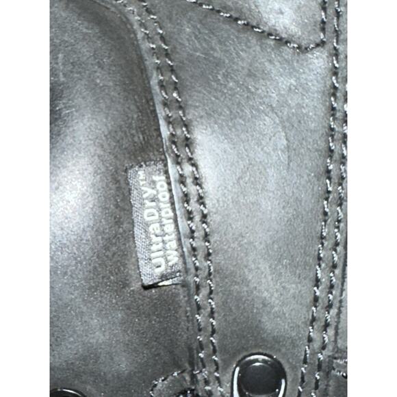 Red Wing Irish Setter Work Boots Mens Size 10 Black Waterproof Vibram Sole